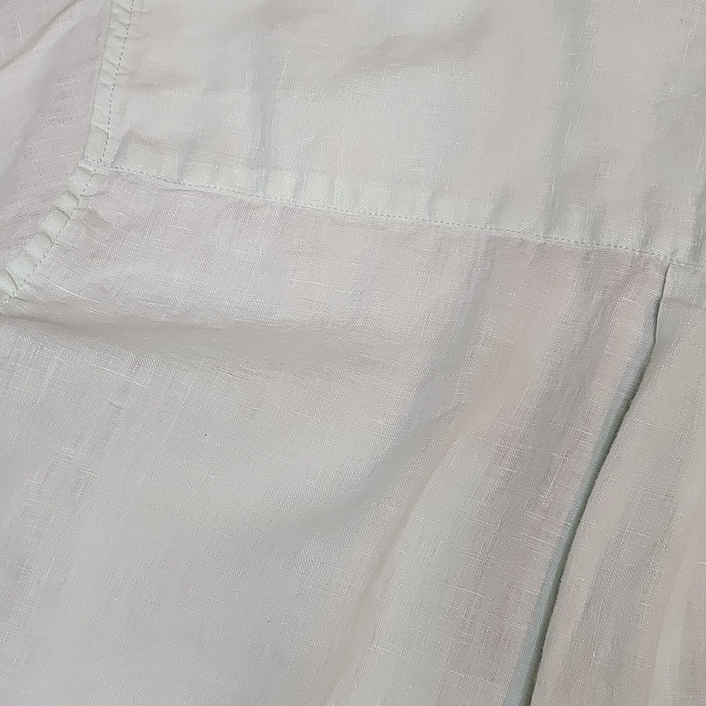 GAP Linen Button Down Shirt Tunic Style - Picture 5 of 5